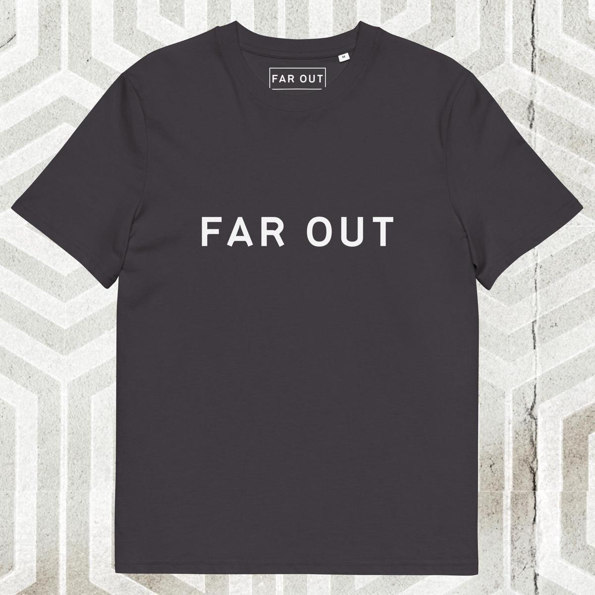 Far Out Large Logo Tee 8211 Anthracite L