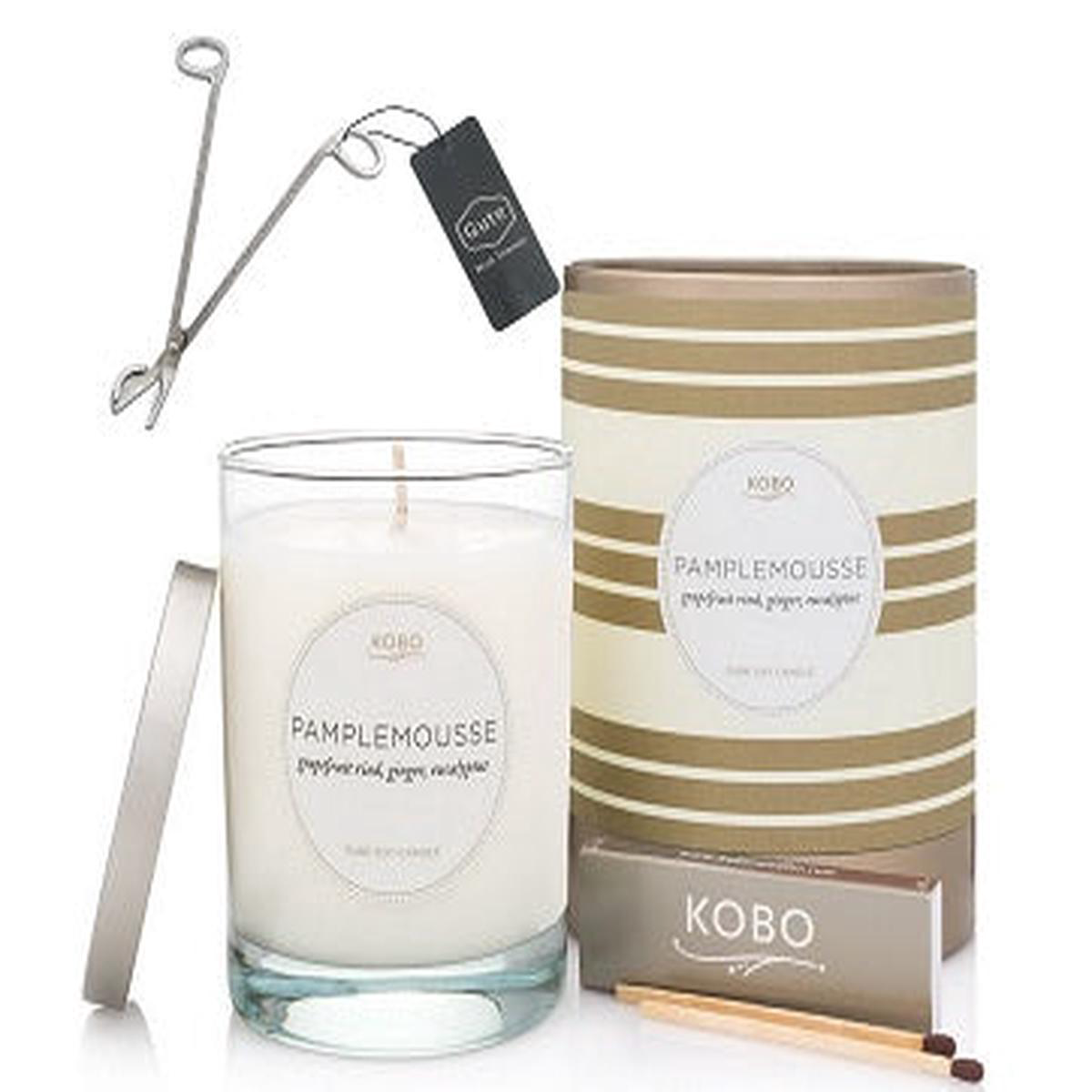Kobo Candles PampleMousse Soy Candle 038 Gute Wick Cutter (2 Piece Bundle)