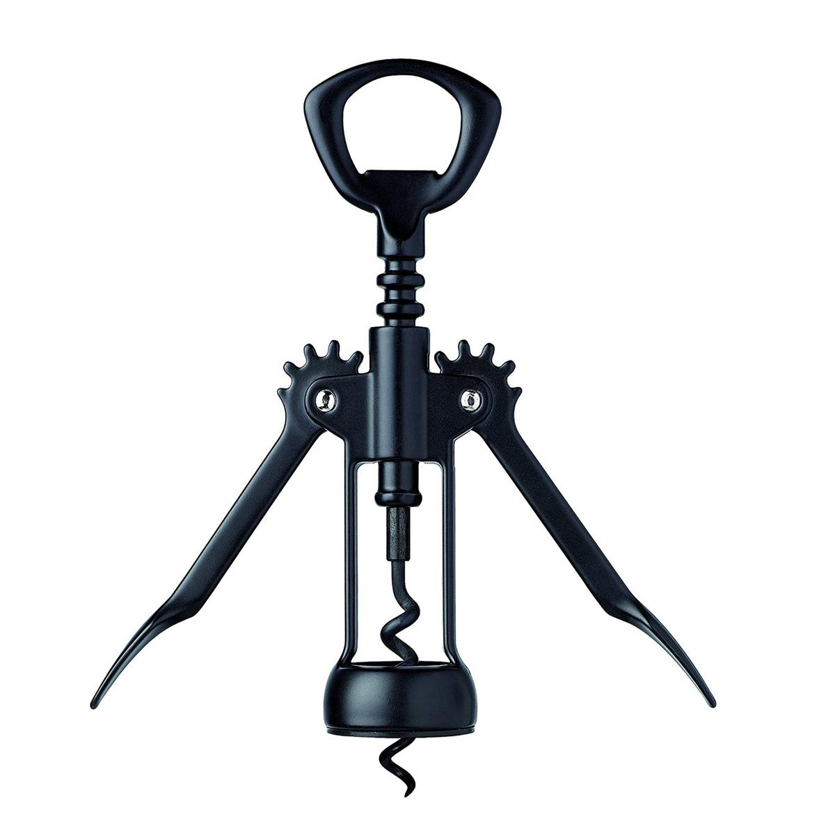 L8217Atelier du Vin Matte Black Classic Wing Corkscrew