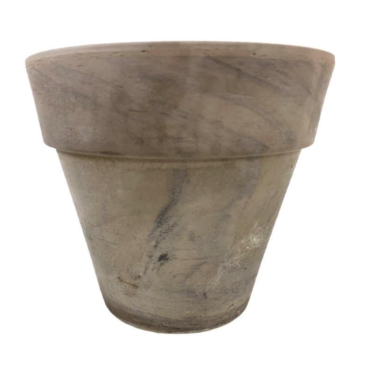 Pot TC Extra Tall Standard Colored Clay 8 Inch Granite