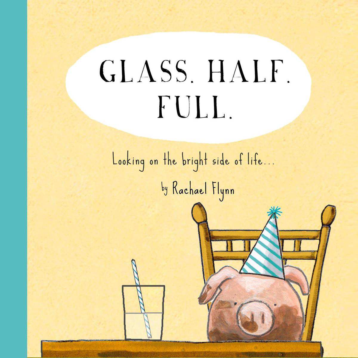 Red Tractor Designs Quote Book 8211 Glass Half Full Hard Cover