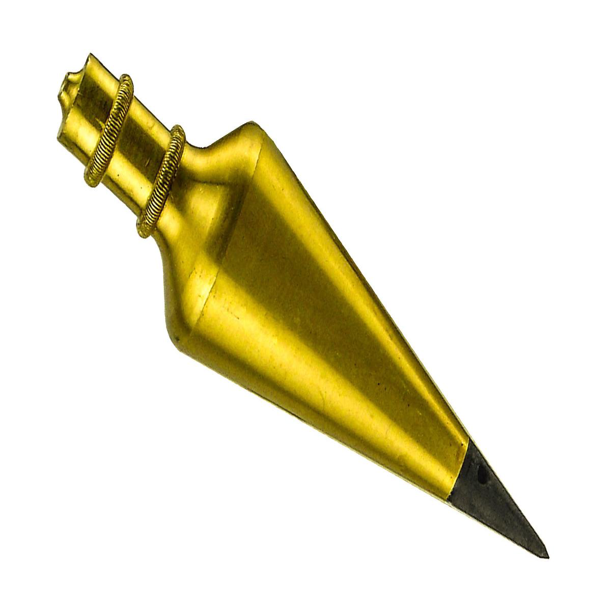 Solid Brass Plumb Bob 8 oz
