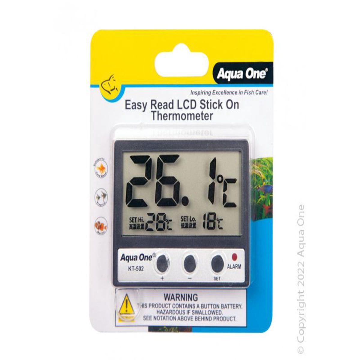 Aqua One Digital Thermometer 8211 Stick On