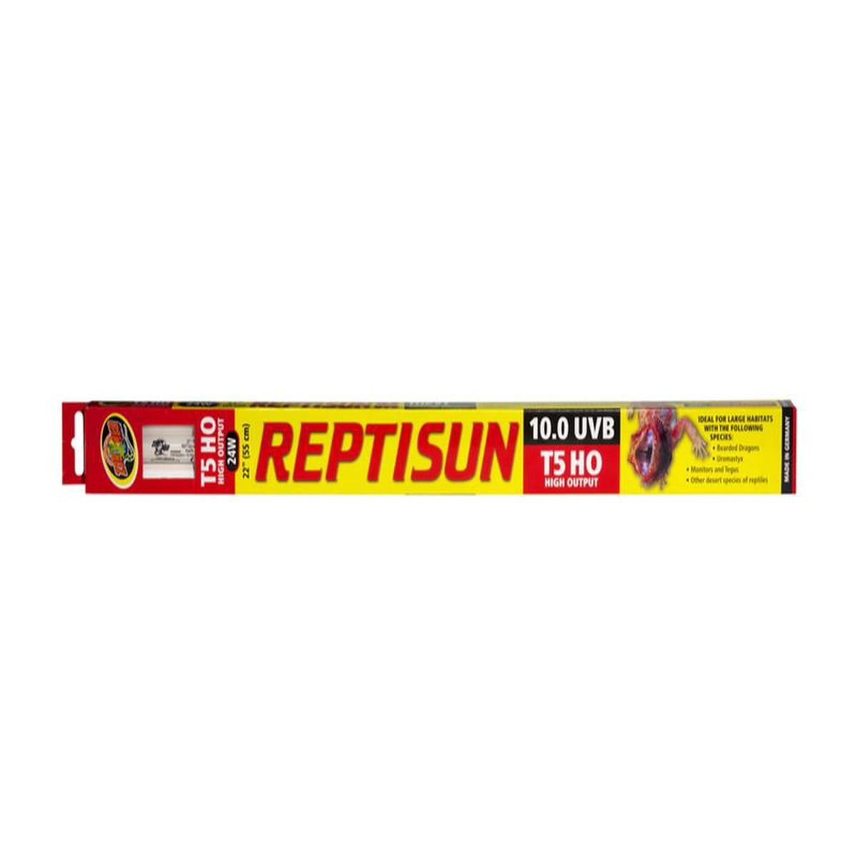 Zoo Med ReptiSun T5 HO 100 UVB Tube 60cm 24w