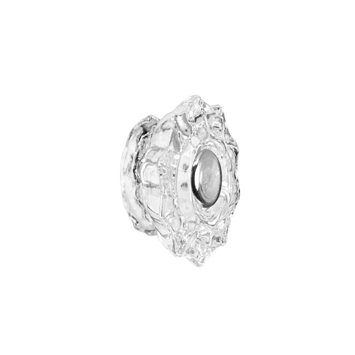 Fluted Glass Cabinet Knob Clear 8211 18221 Diameter Knob