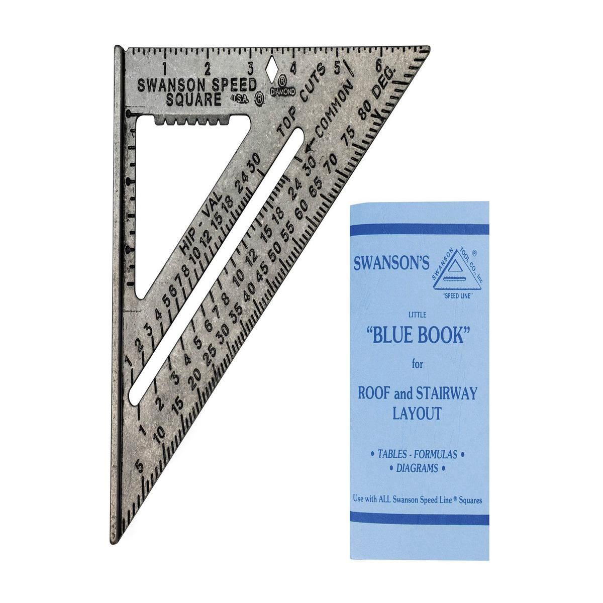 Swanson 78221 Speed Square with Blue Book