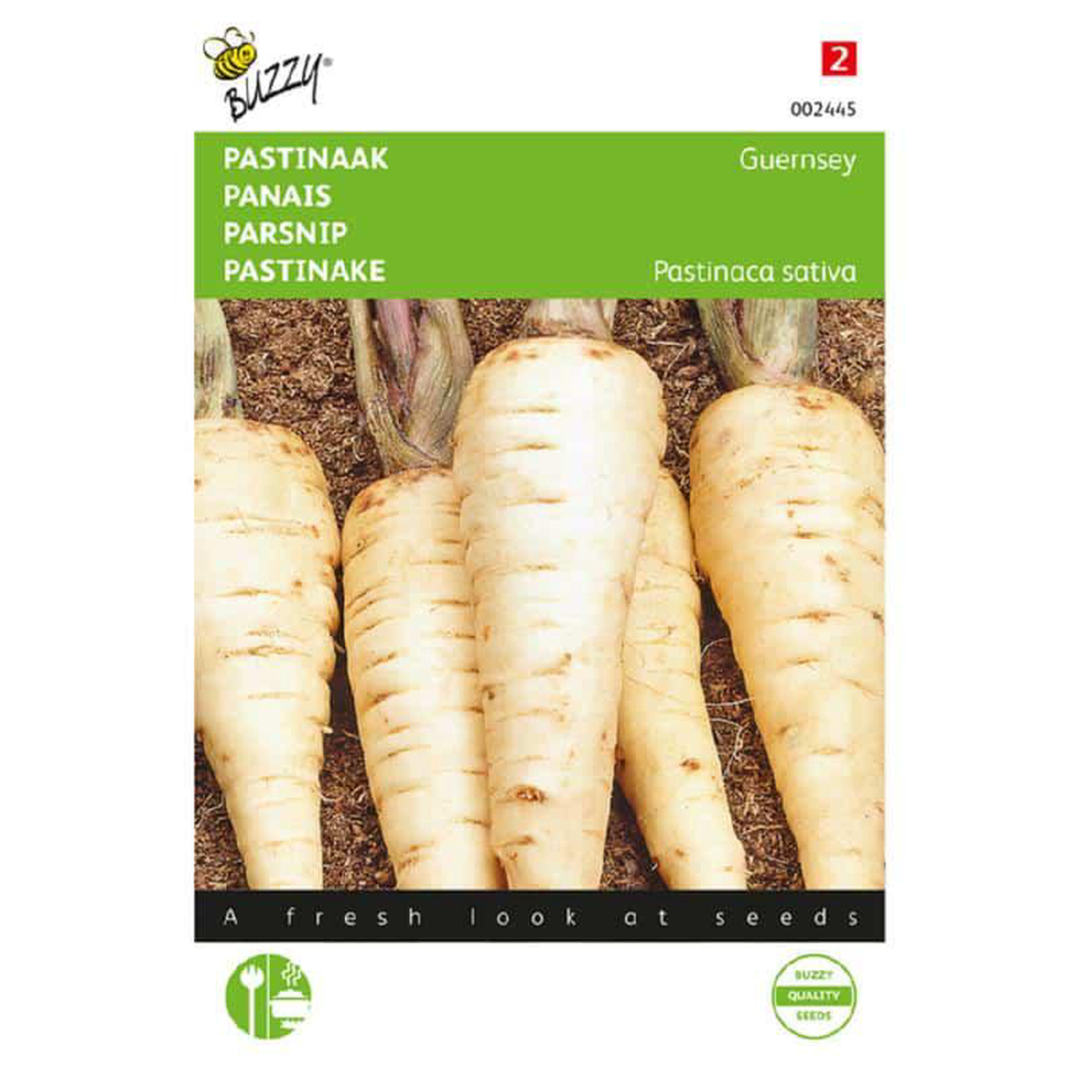 Buzzy Parsnip Demi-Long De Guernsey