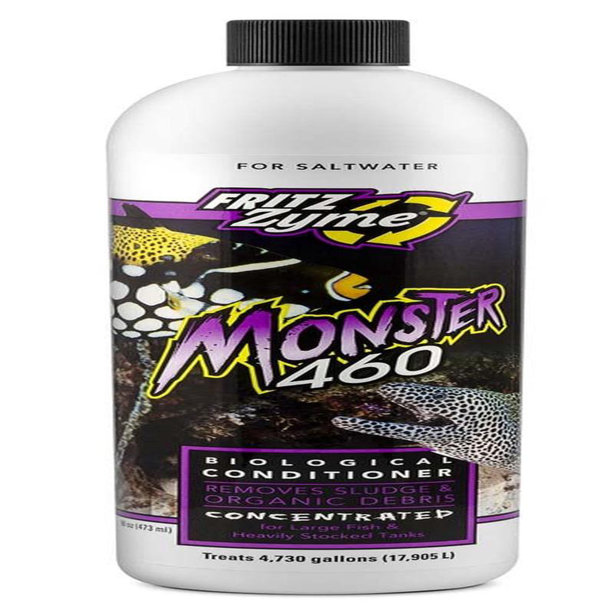 FritzZyme MONSTER 460 Biological Conditioner For Saltwater 8211 16 oz