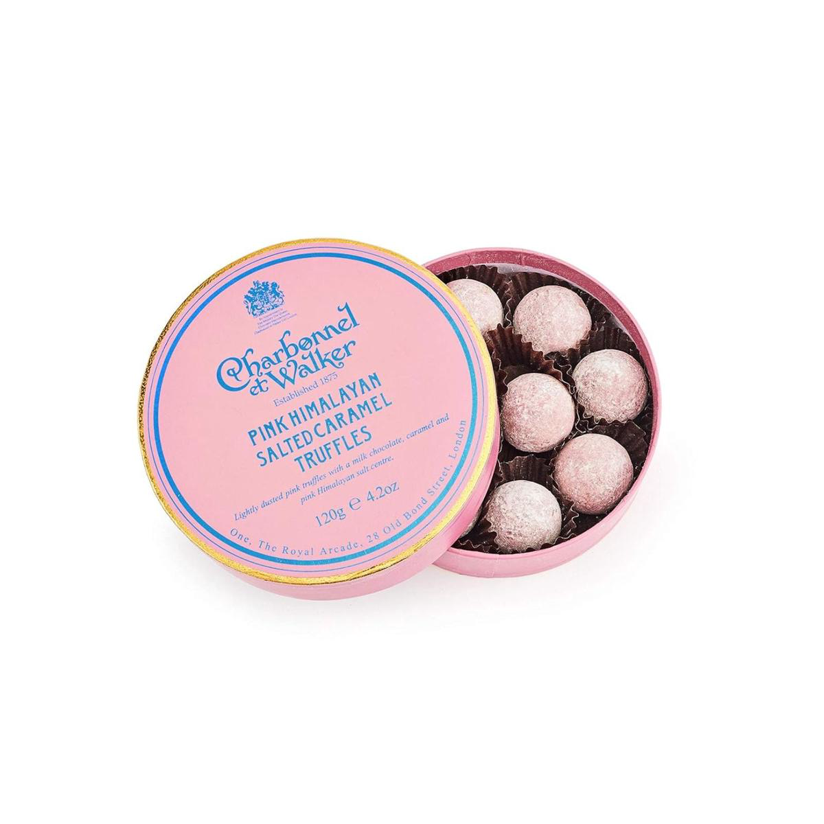 CHARBONNEL ET WALKER Pink Himalayan Salted Caramel Truffles 120 GR