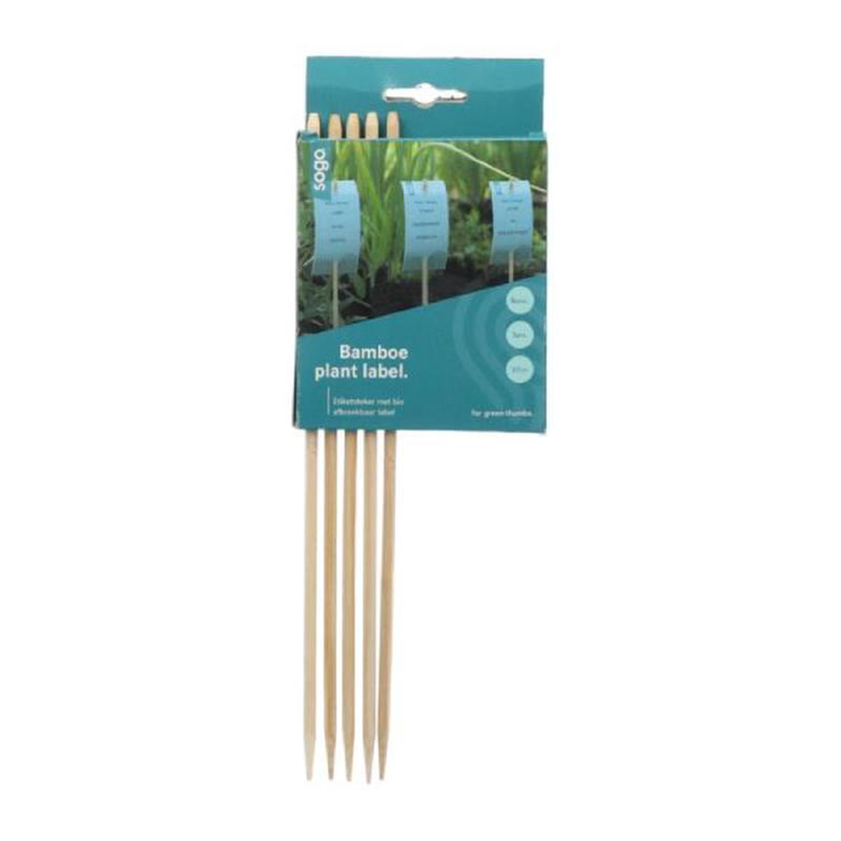 SOGO Bamboo Plant Label Set