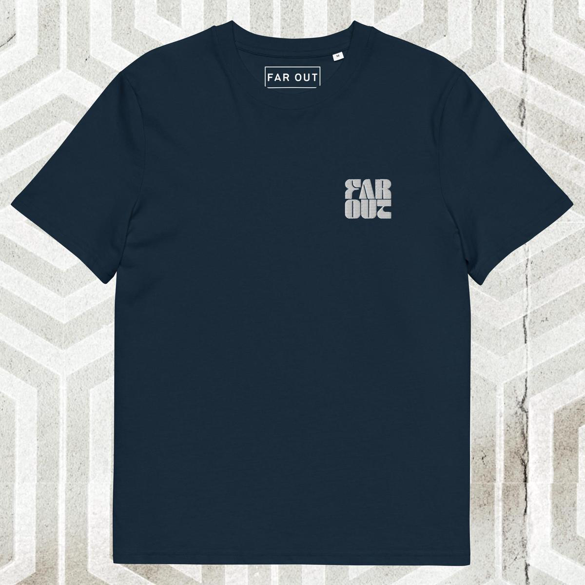 Far Out Wave Square Tee 8211 French Navy L