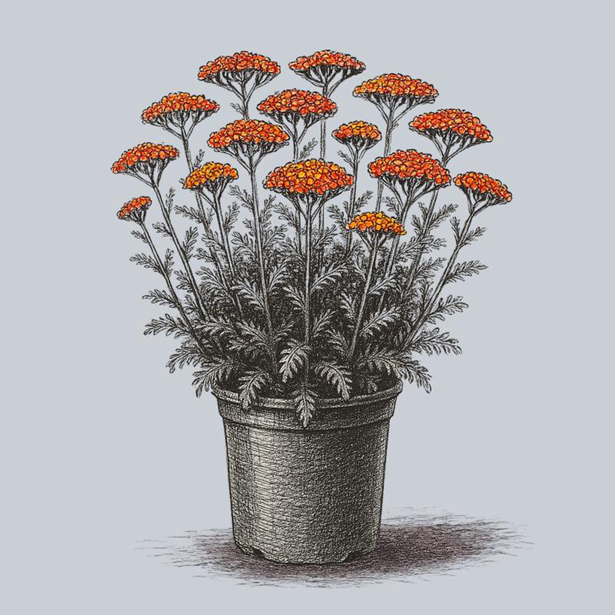 Strawberry Seduction Yarrow 2 Gallon
