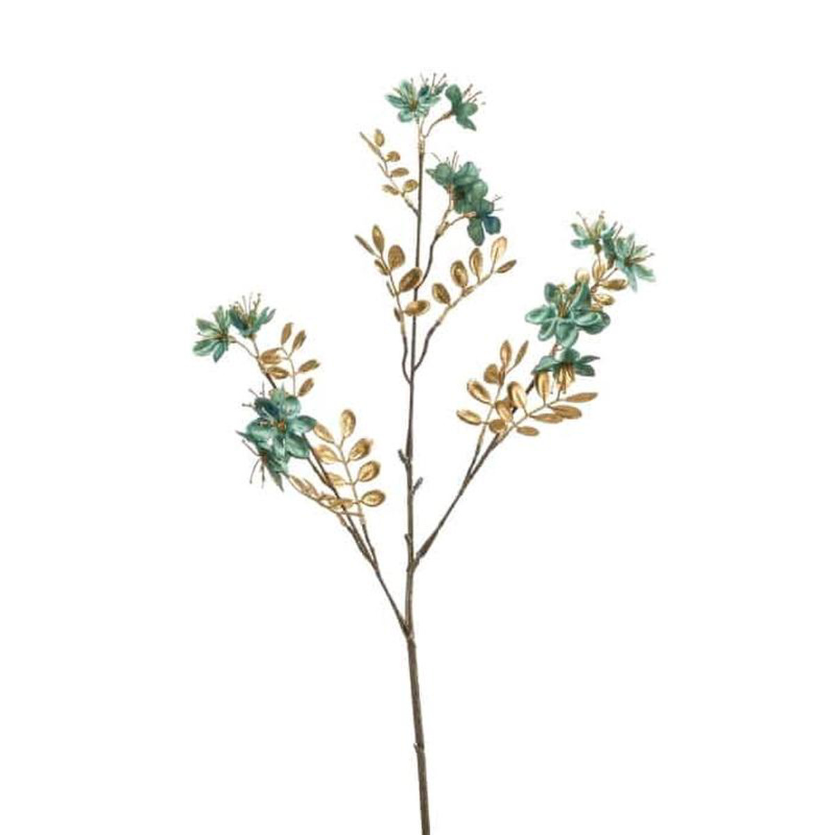 Atrtificial Tweedia Spray Turquoise 62cm