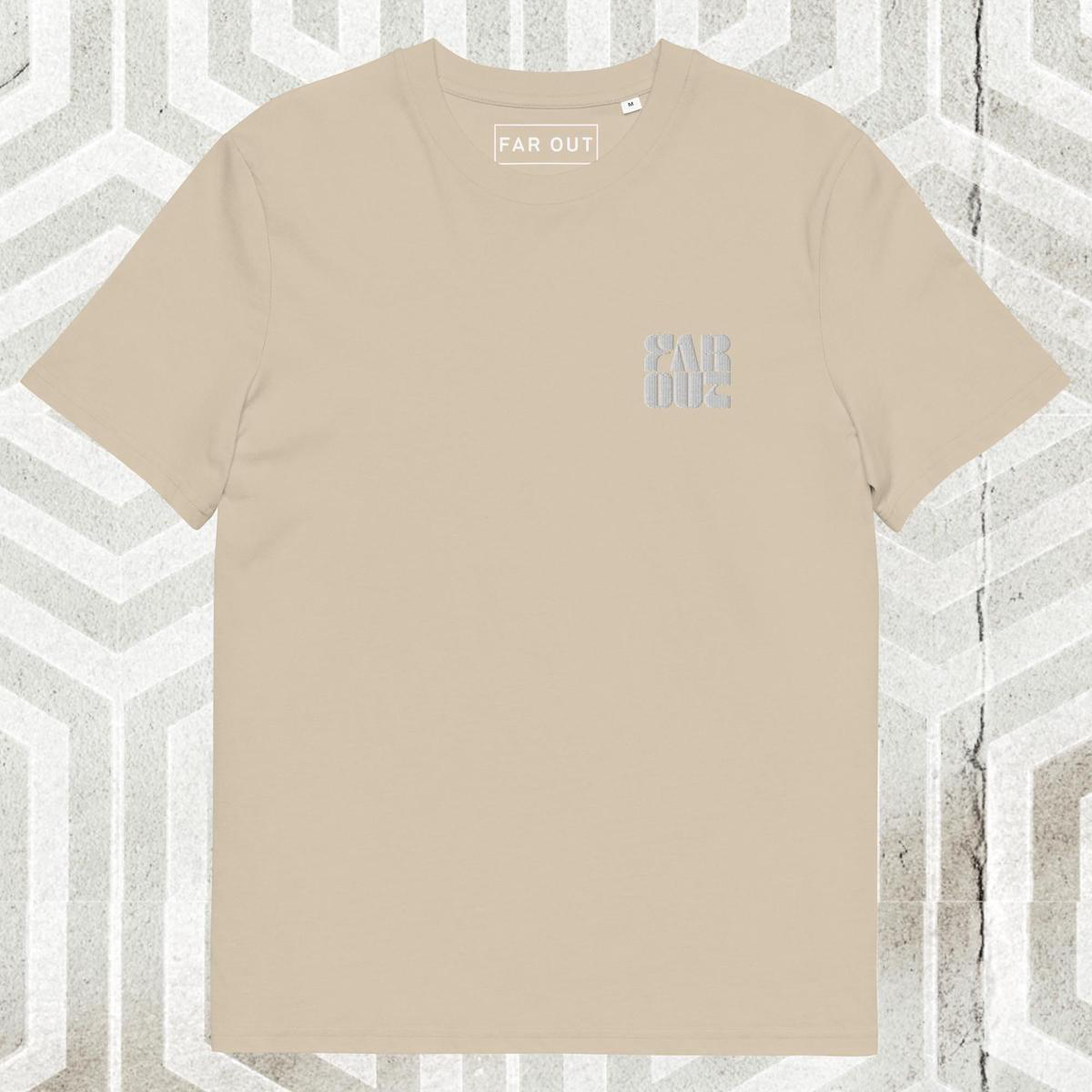 Far Out Wave Square Tee 8211 Desert Dust 3XL