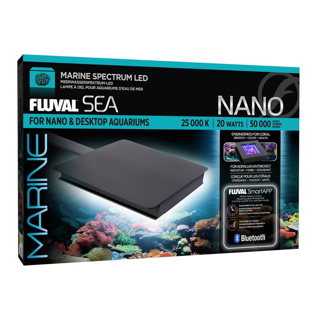 Fluval Nano Marine LED wBluethooth 20W