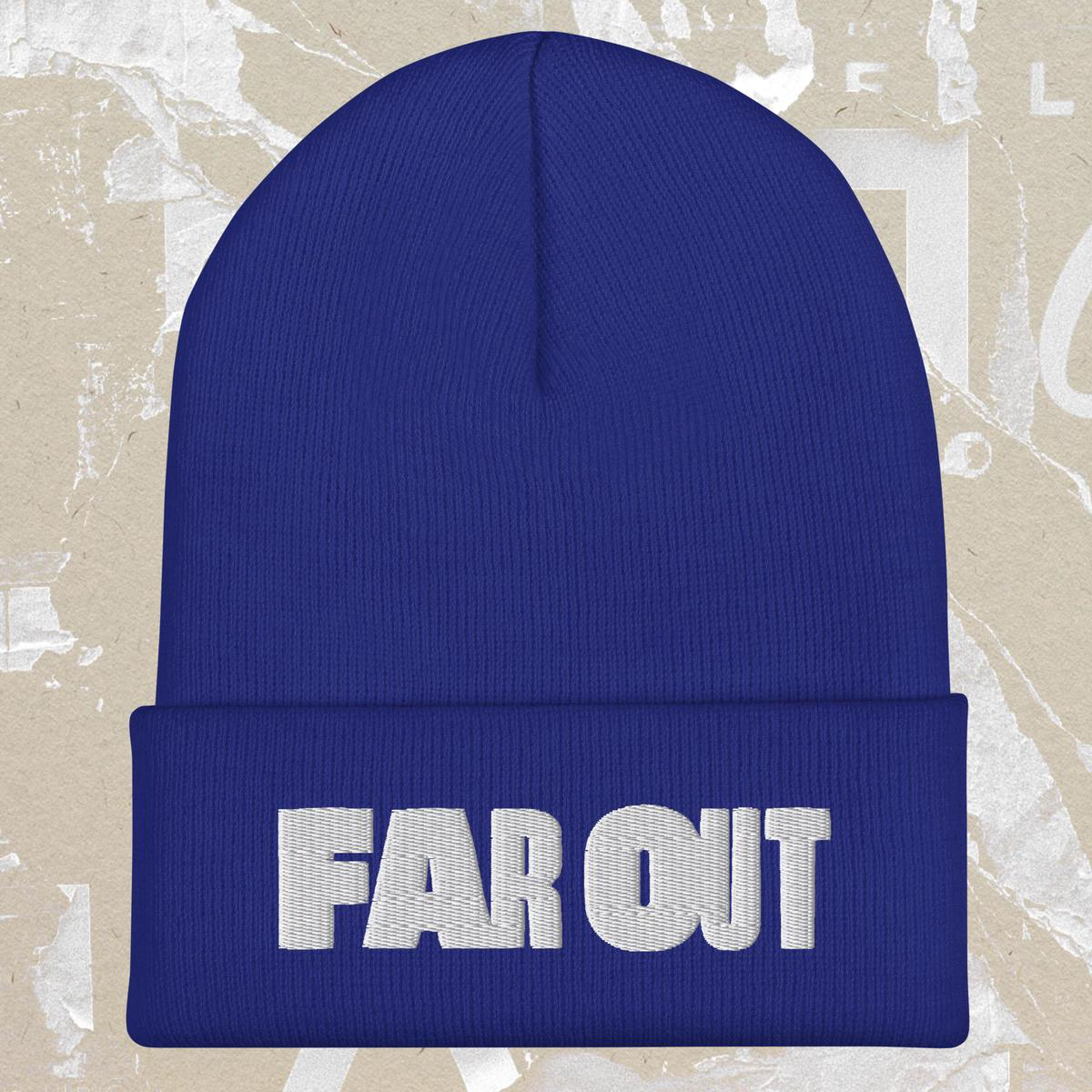 Far Out Cuffed Beanie 8211 Royal