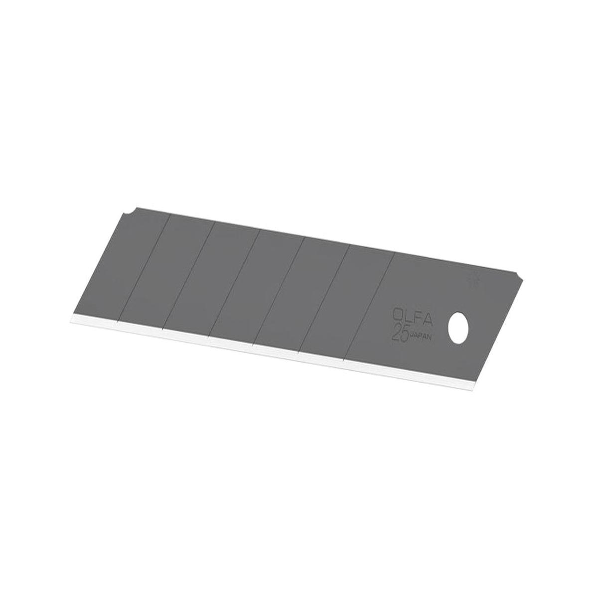 Olfa 8221HBB-20B8221 25 mm Replacement Black Blades 8211 20 Pack