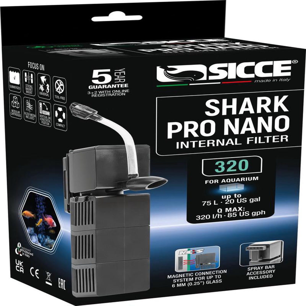 Sicce Shark Pro Nano Internal