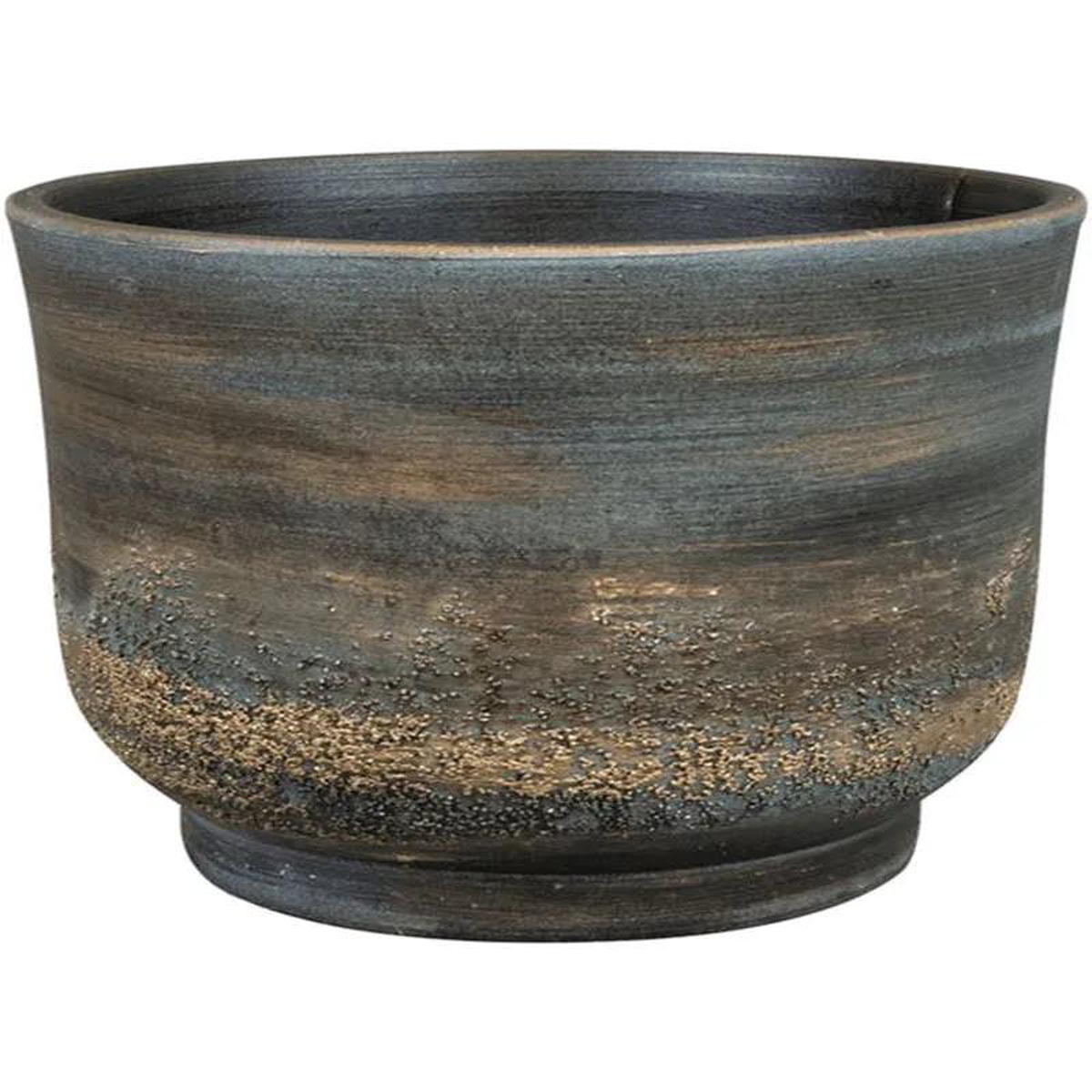 Aico Plant Pot 16cm Height 165cm Dia Pot Shiny Blue