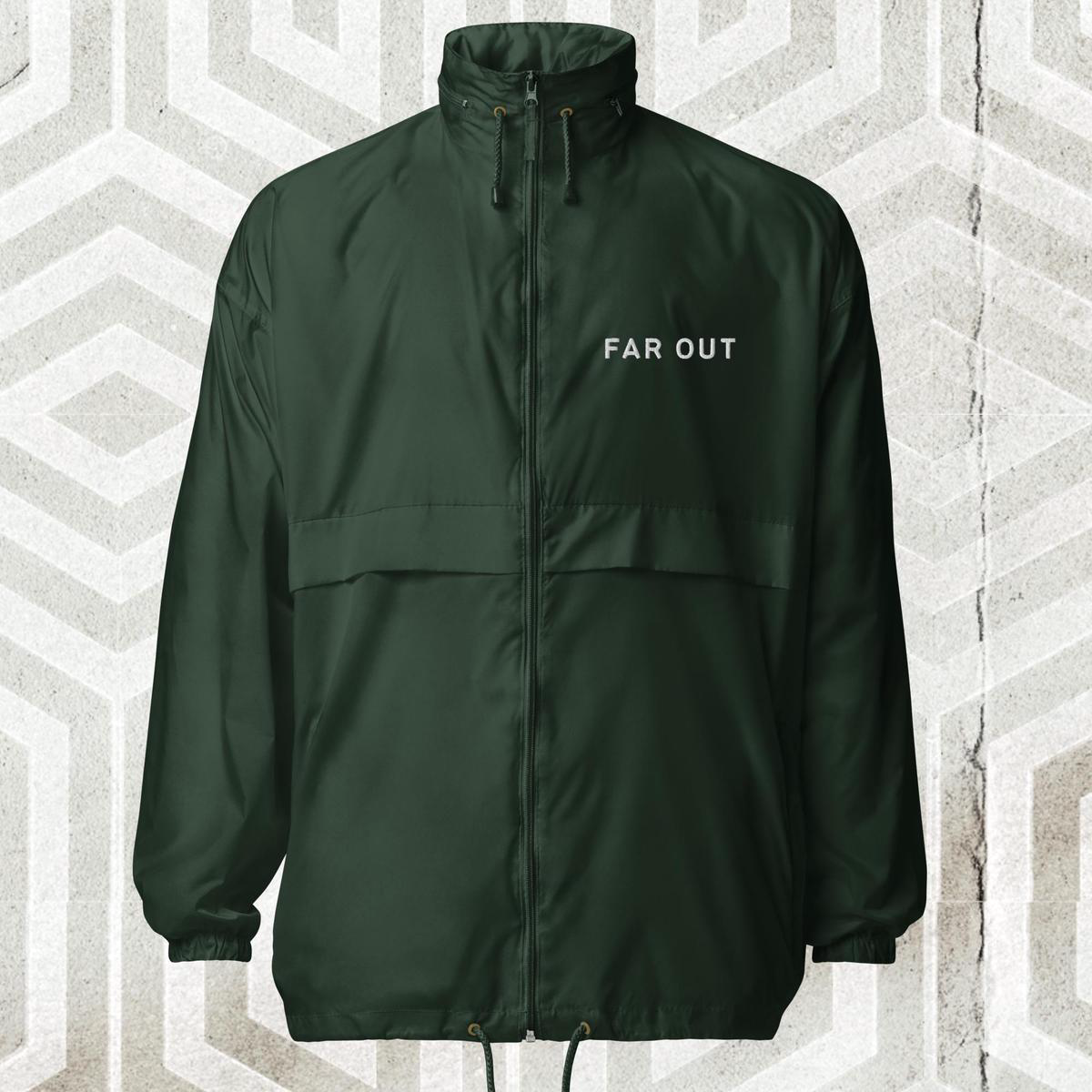 Far Out Windbreaker 8211 Forest Green S