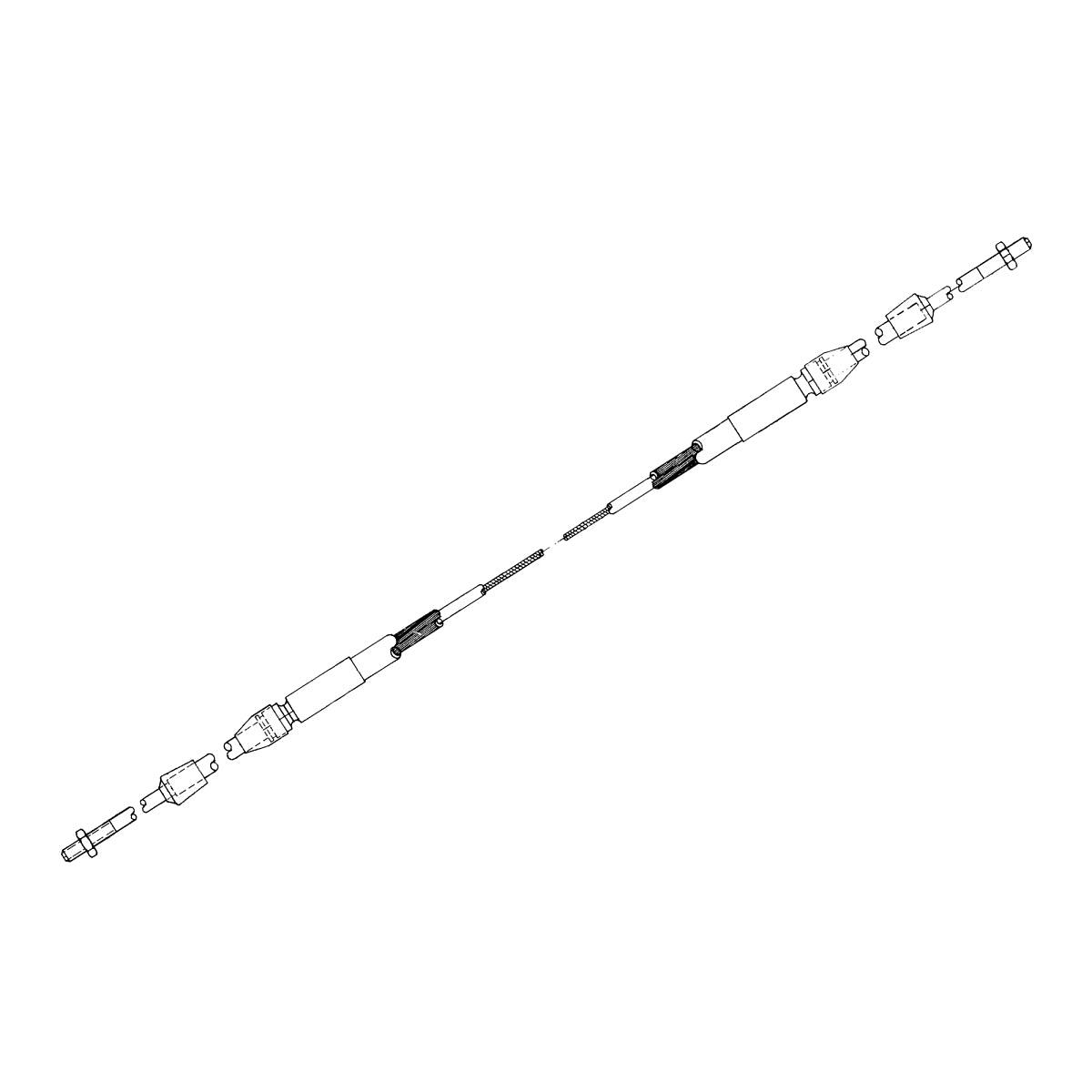 John Deere AH96717 Hydrostatic Drive Control Cable
