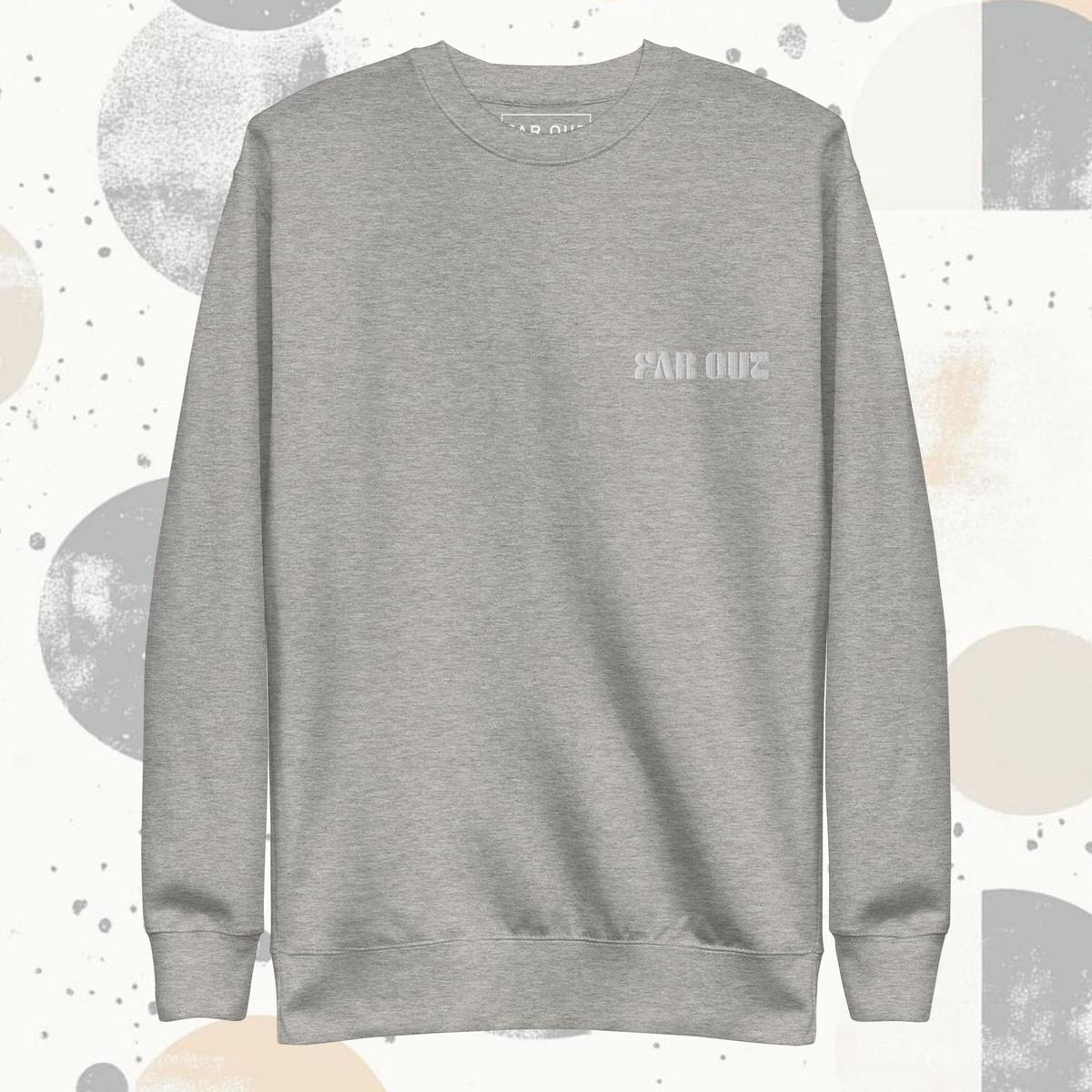 Far Out Wave Sweatshirt 8211 Carbon Grey XL