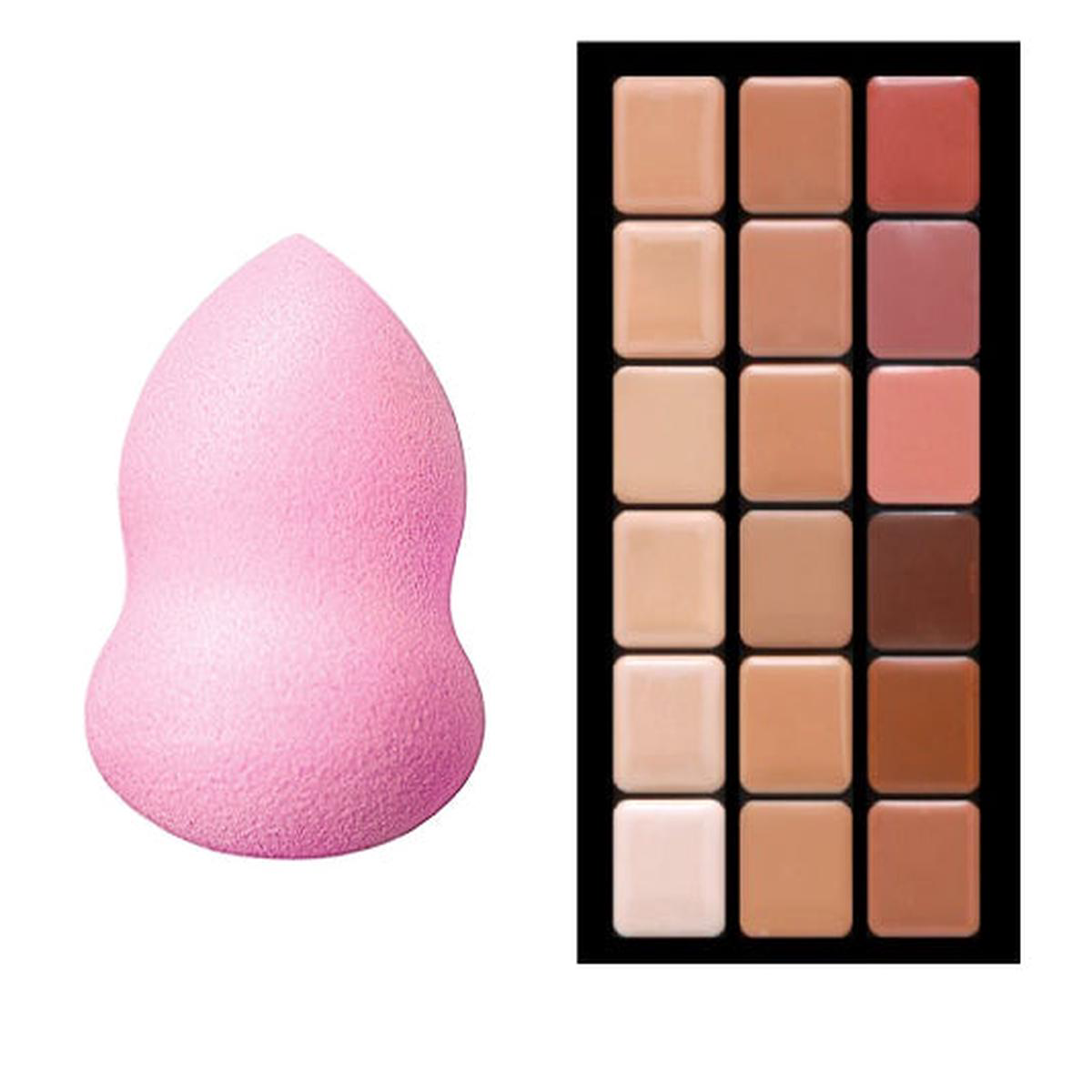 Graftobian HD High-Definition Super Palettes Free Blending Sponge