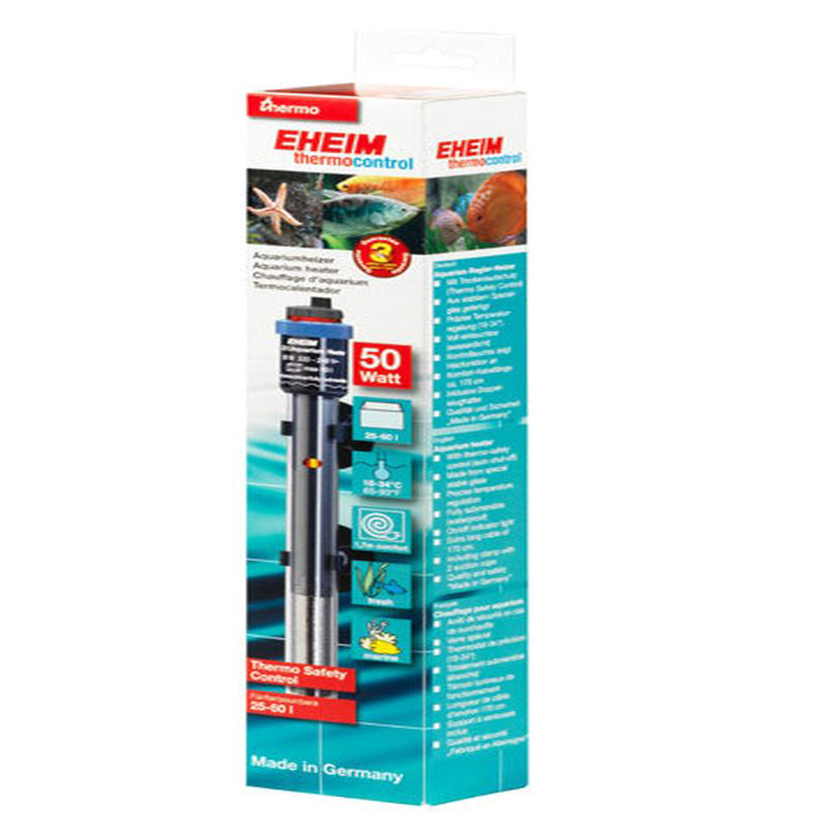 Eheim Jager TruTemp Submersible Heater 8211 75 W
