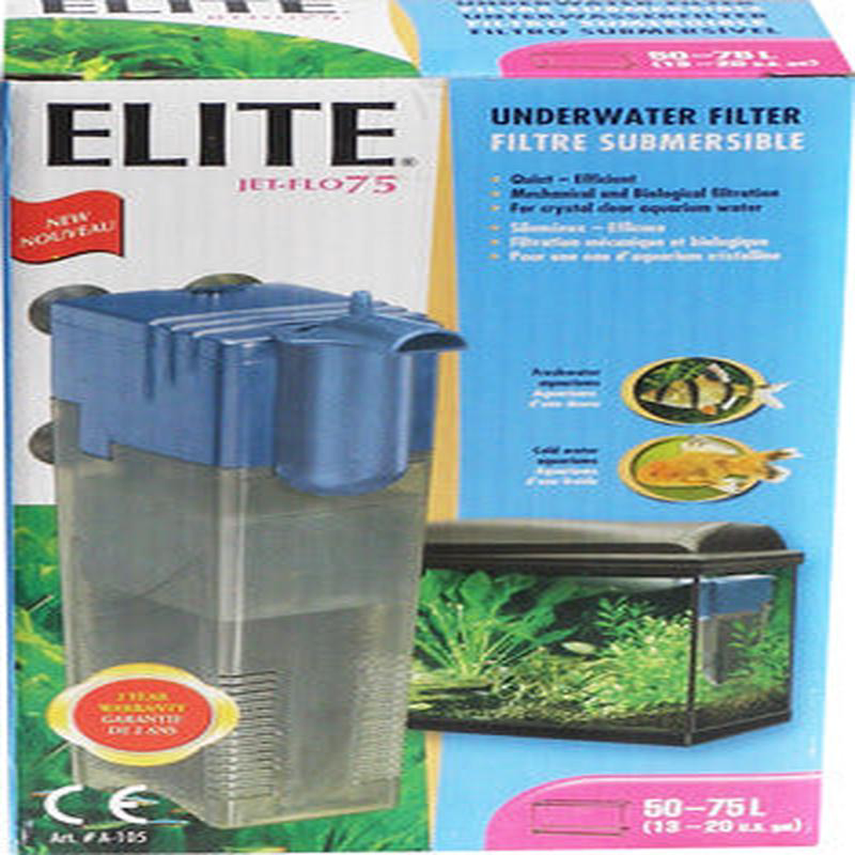Elite Jet Flo 75 8211 Internal Filter
