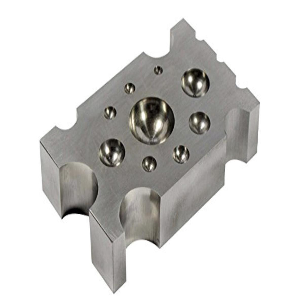 2-128221 x 48221 Steel Dapping Block