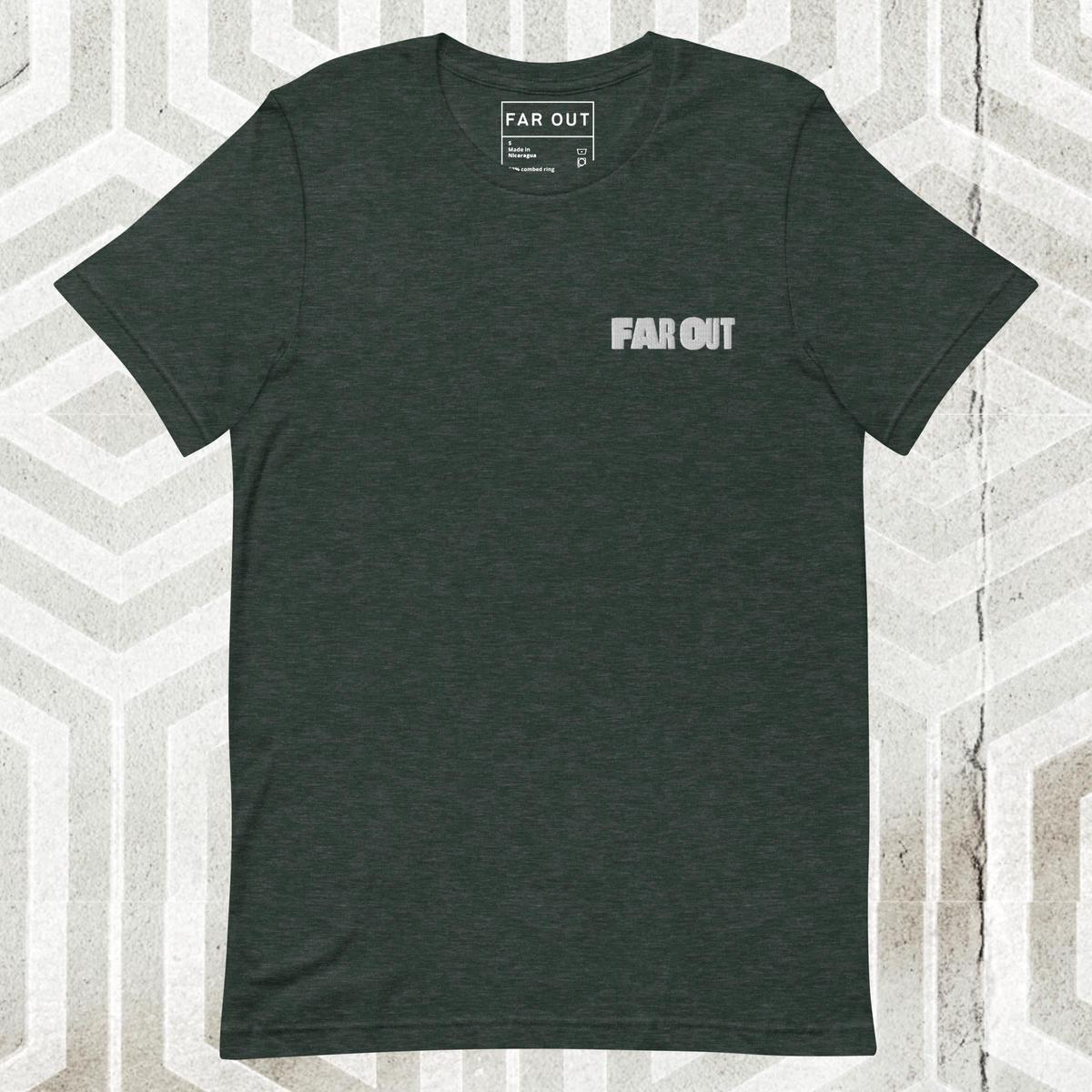 Far Out Alt Tee 8211 Heather Forest 3XL