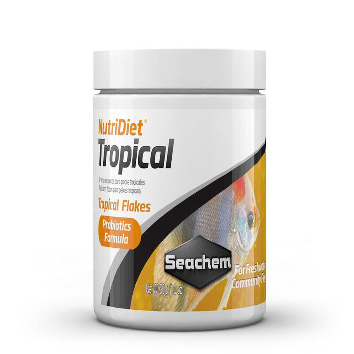Seachem NutriDiet Tropical Flakes wProbiotics