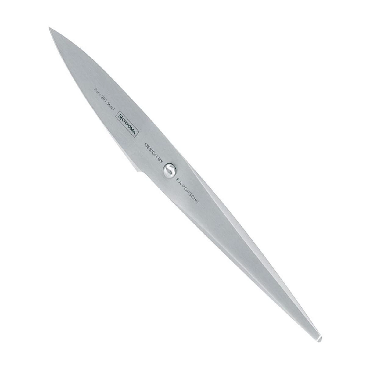 Chroma 3-14-Inch Paring Knife for Fruits Vegetables Hand-sharpened Japanese 301 Steel Blade Stays Incredibly Sharp