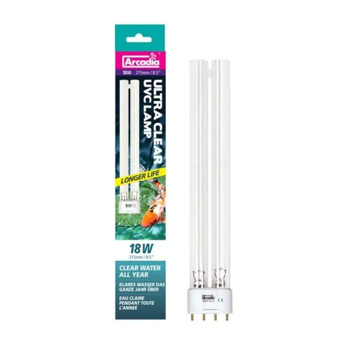 Arcadia Ultraclear UV Bulb 18w