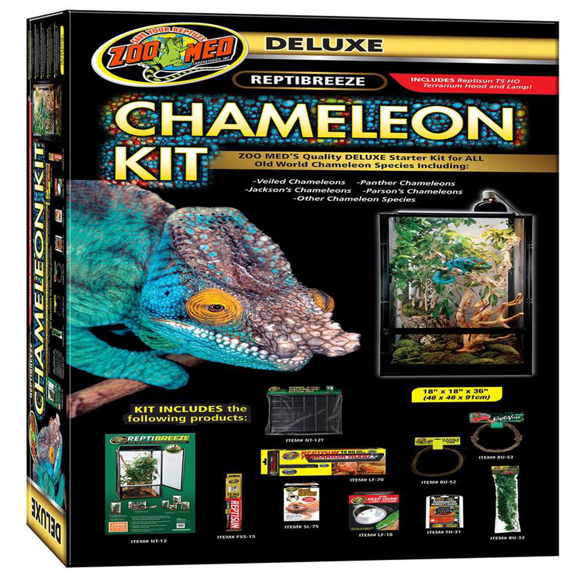 Zoo Med Reptibreeze Deluxe Chameleon Kit