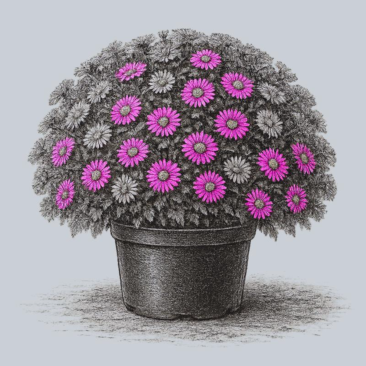 Vibrant Dome New England Aster 1 Gallon