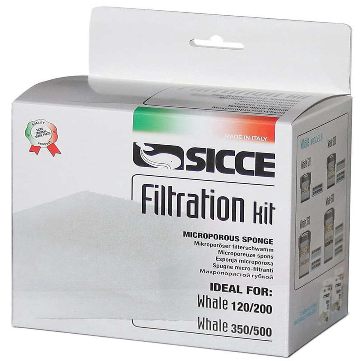Sicce Whale Replacement Sponge Kit for 350 038 500