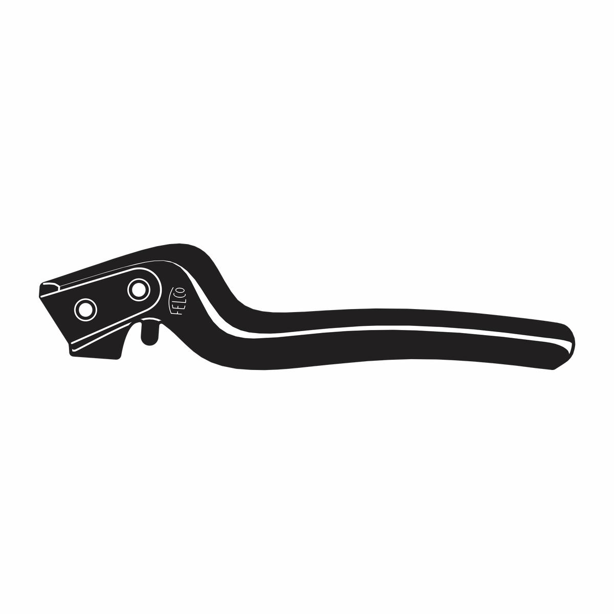 160S2 Complete handle assembly without counter blade
