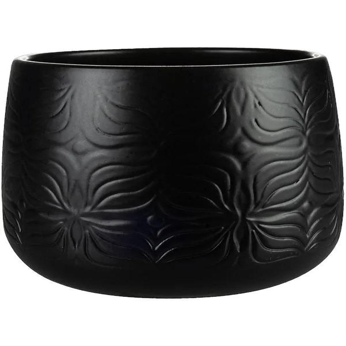 Sytse Plant Pot 13cm Height 12cm Dia Pot Matt Black