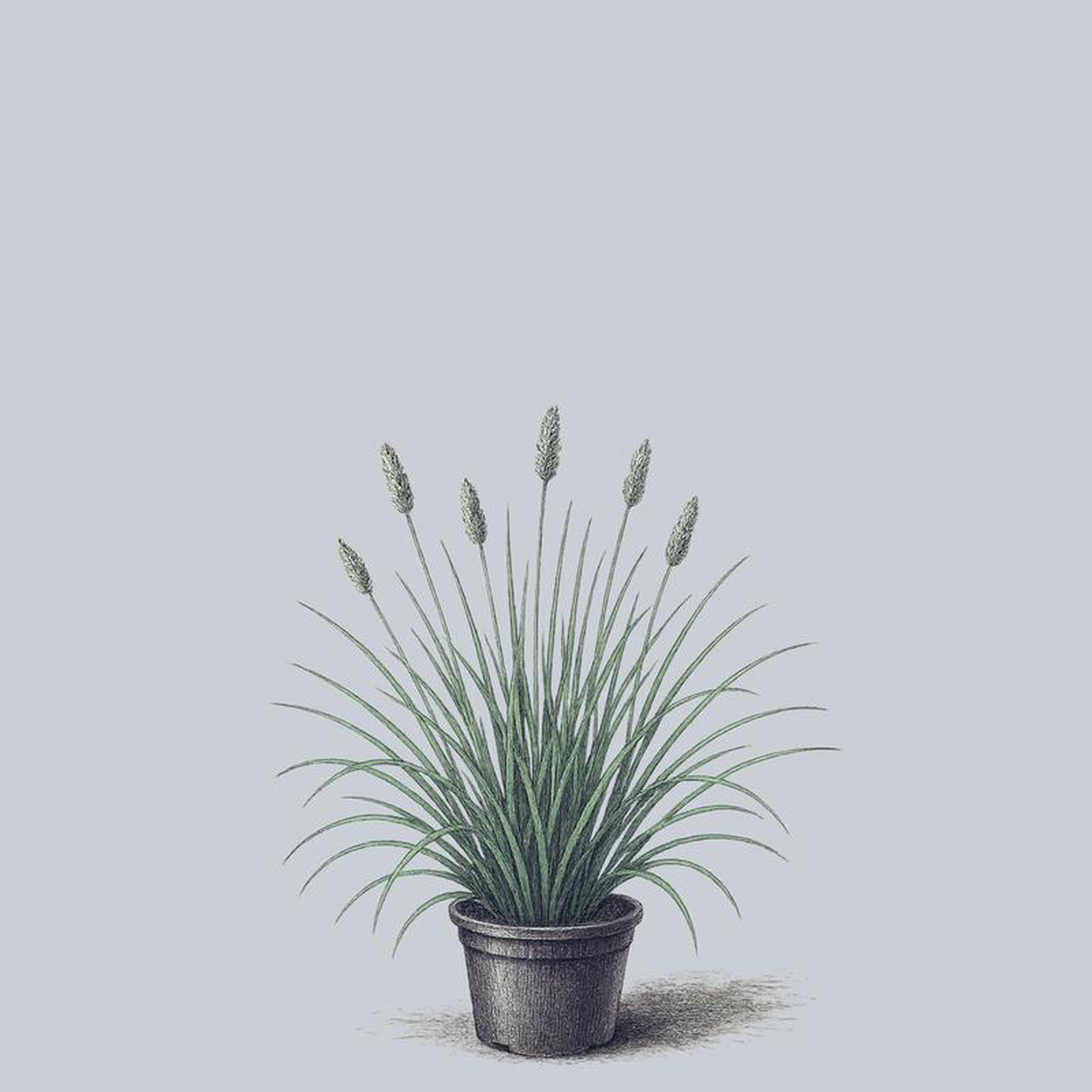 Blue Moor Grass 45 Inch Pot