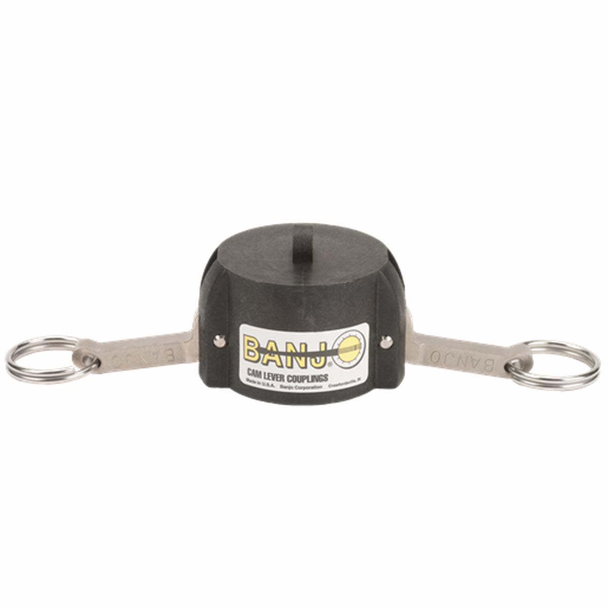 Banjo 150CAP 1 128221 Cap X Male Adapter Poly Cam Lever Coupling