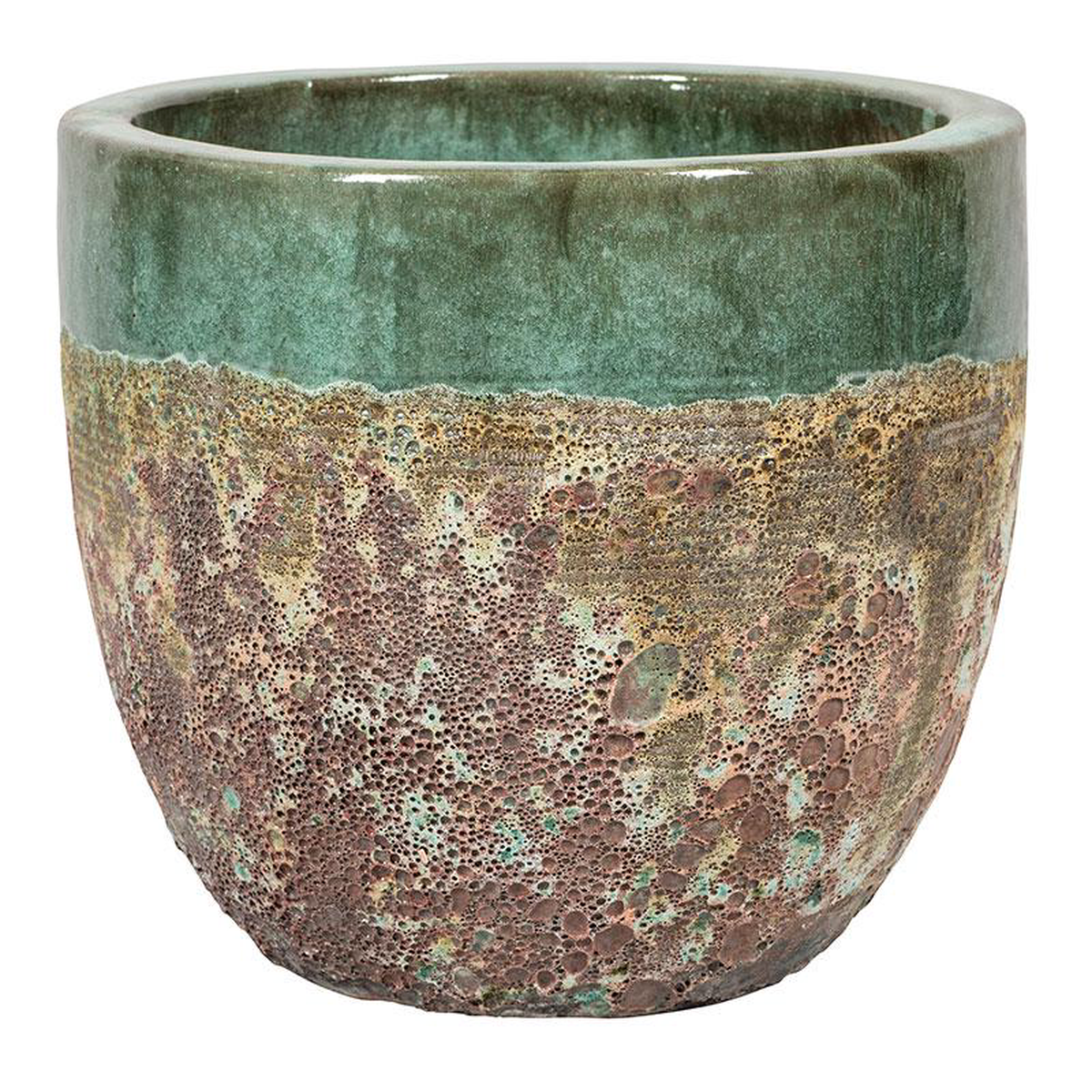 Melbourne 2-03MA Misty Green Round Planter