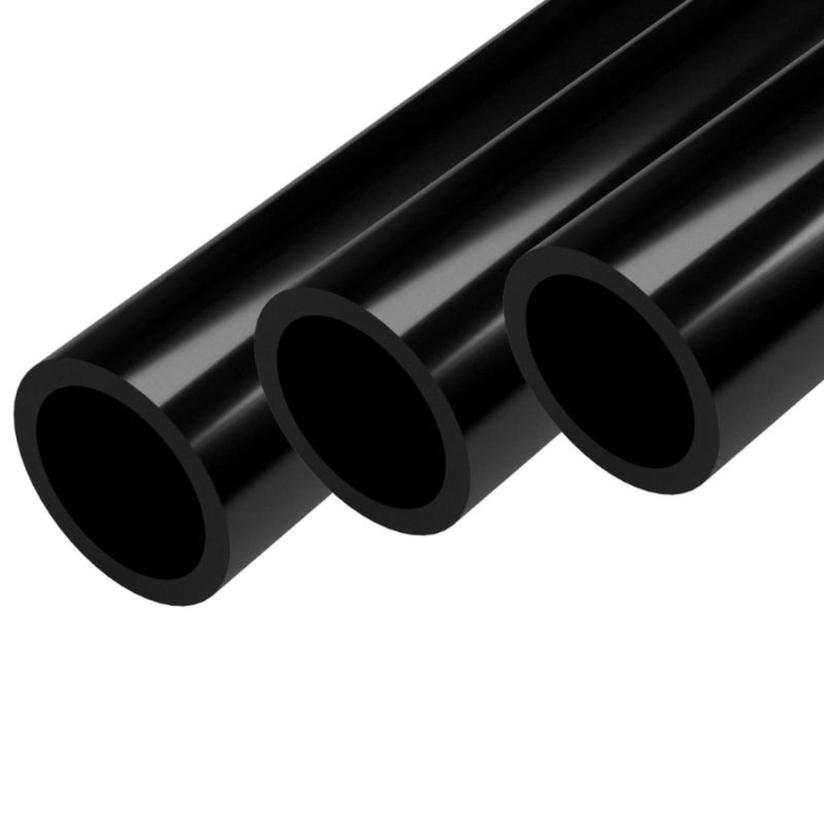 47 Inch PVC Pipe Schedule 40 8211 1 12 Inch Black