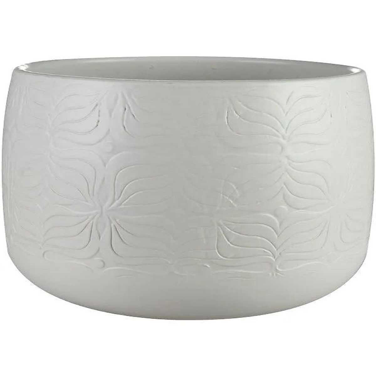 Sytse Plant Pot 15cm Height 15cm Dia Pot Matt White