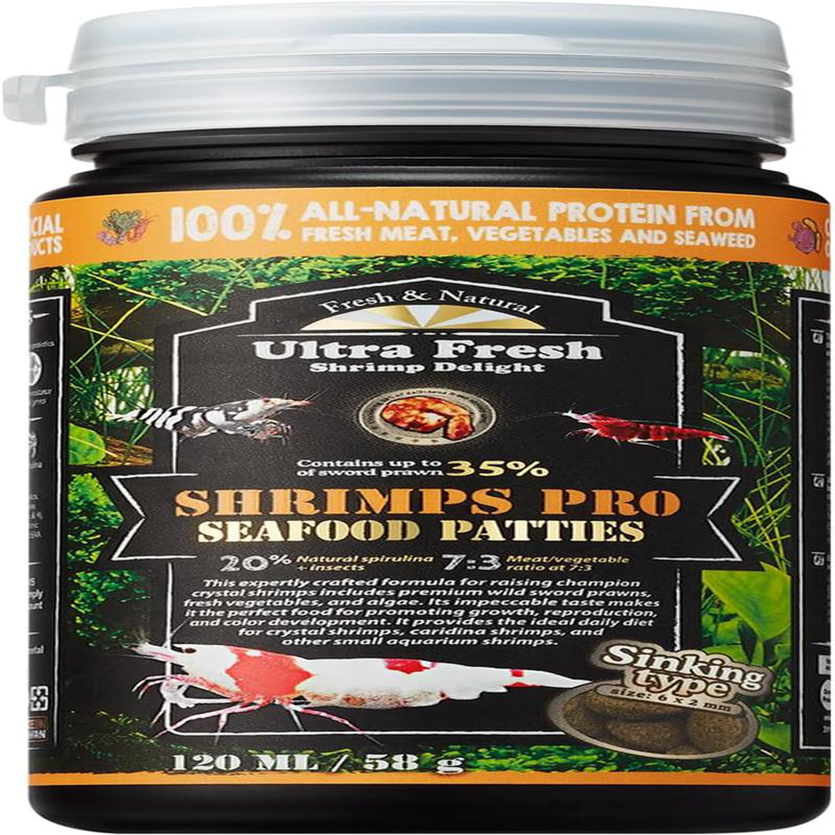 Ultra Fresh Shrimp Pro Seafood Patties