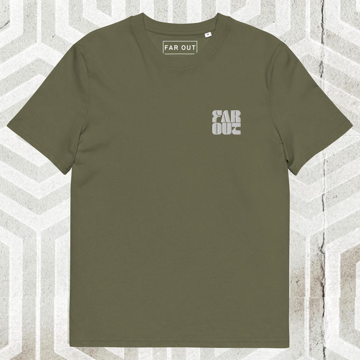 Far Out Wave Square Tee 8211 Khaki XL
