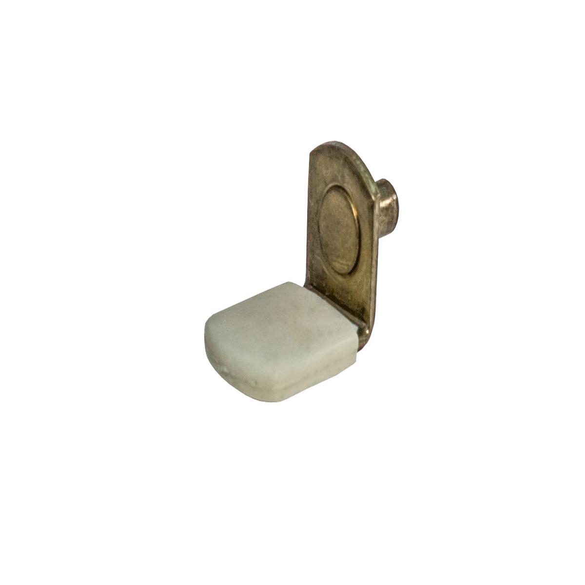 5 mm Shelf Support Pin with Vinyl Bracket Style 8211 Almond 8211 1 Piece