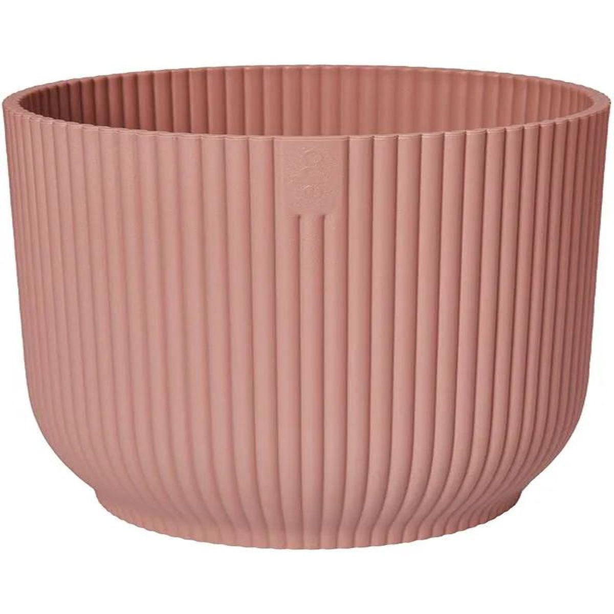 Vibes Fold Plant Pot 23cm Height 24cm Dia Round Delicate Pink