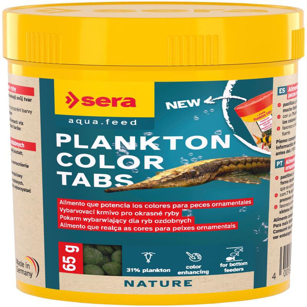 Sera Plankton Color Tabs 22 oz