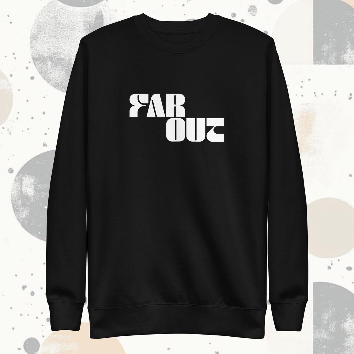 Far Out Wave Sunset Sweatshirt 8211 Black L